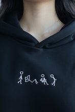 Load image into Gallery viewer, Black Stickies Hoodie
